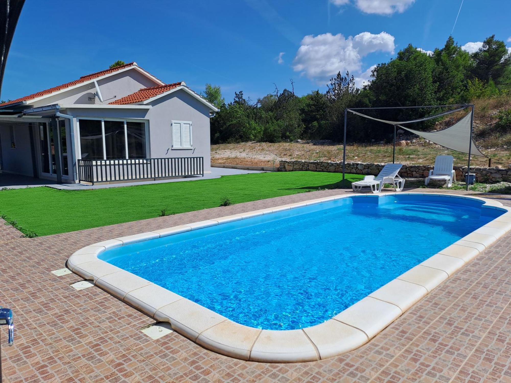 Nane Garden House With Heated Pool Villa Mirce Exteriör bild